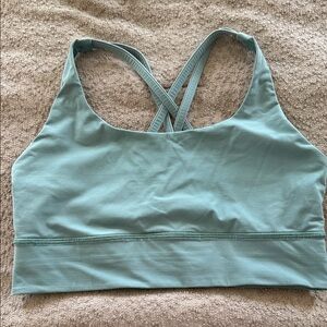lululemon athletica Cross-Back Sports Bra - Light Blue